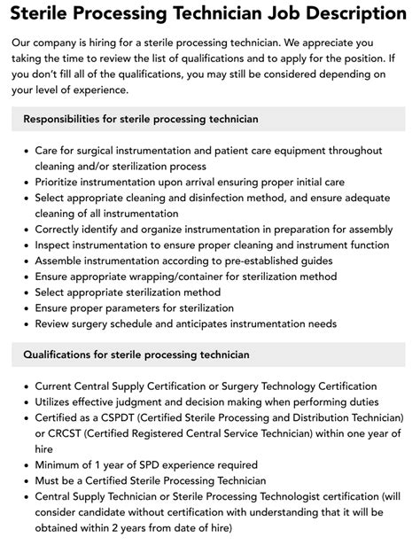 Sterile Processing Technician Salary In Texas The Best States For Sterile Processing Technician Salaries - Sterile